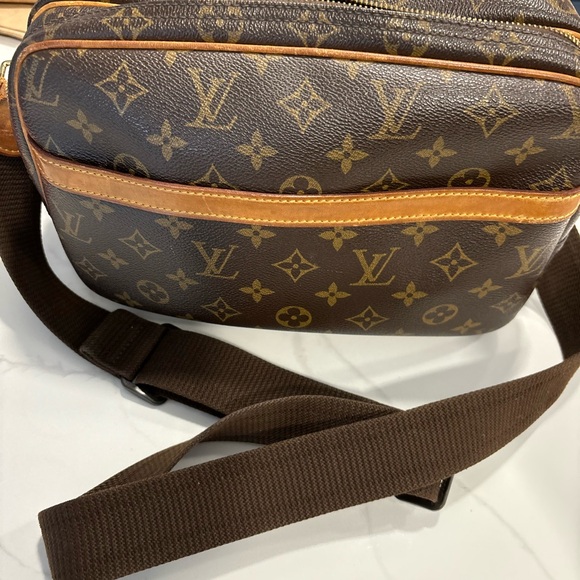 Louis Vuitton Brown Monogram Crossbody Bag - Picture 1 of 12